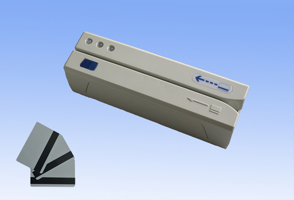 High-power magnetic stripe card reader